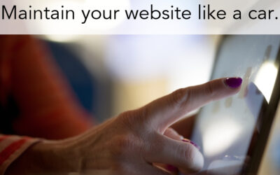 Maintain Your Website Like a Car